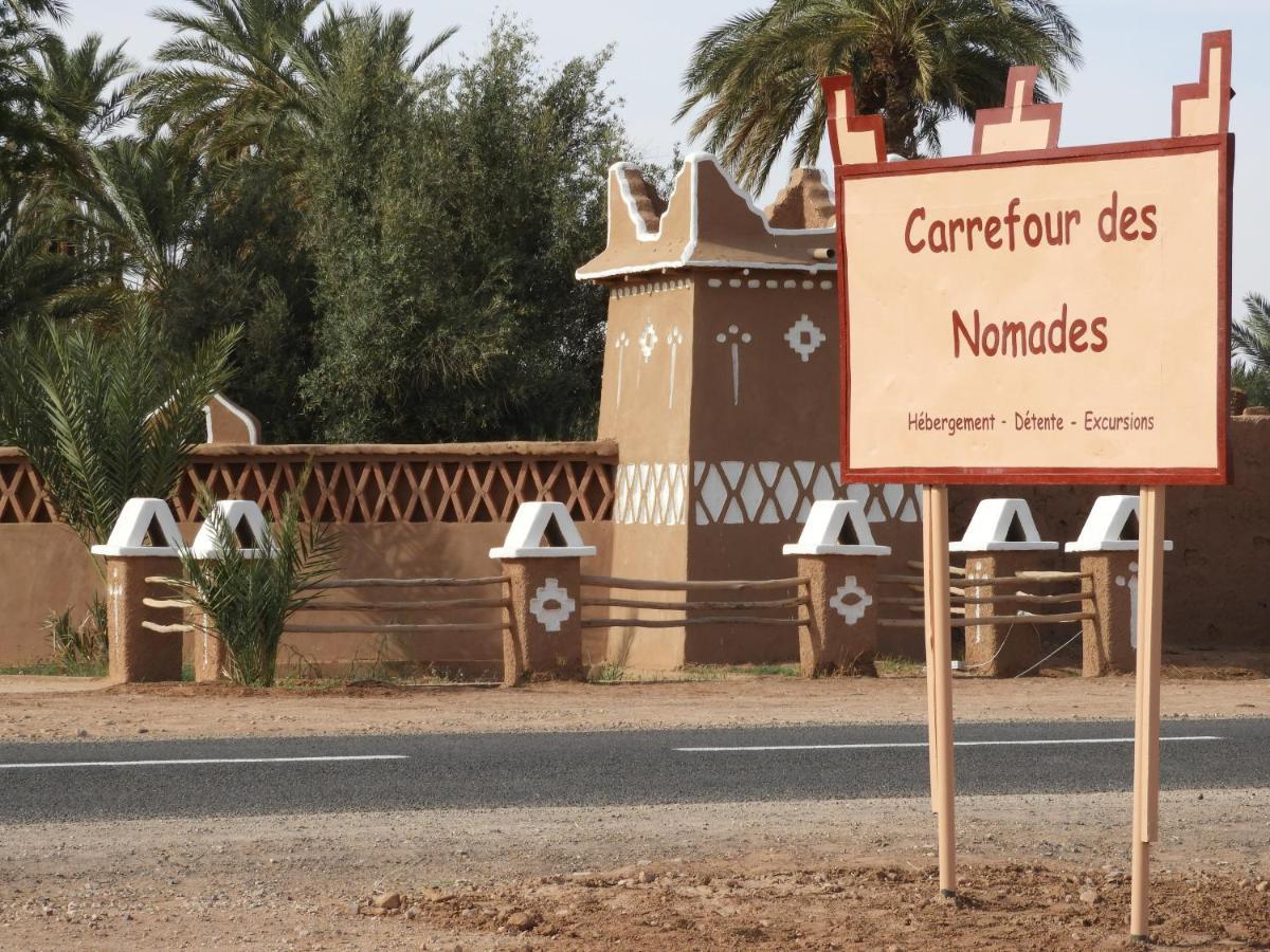 Hotel Carrefour Des Nomades M'Hamid Esterno foto