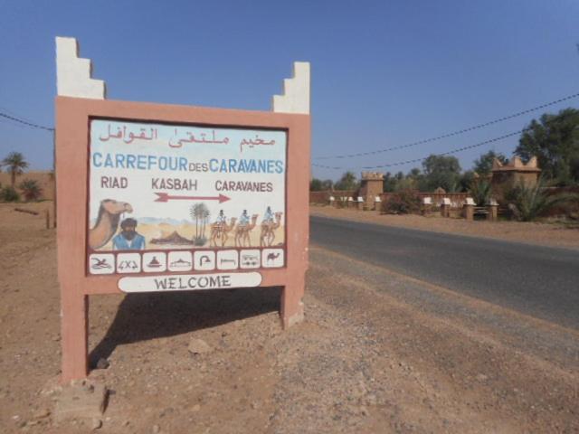 Hotel Carrefour Des Nomades M'Hamid Esterno foto
