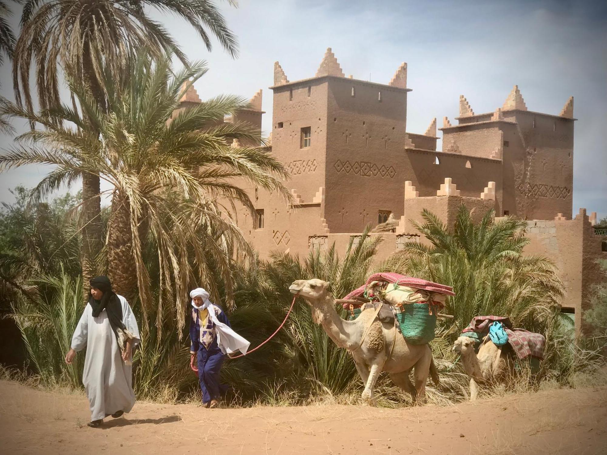 Hotel Carrefour Des Nomades M'Hamid Esterno foto